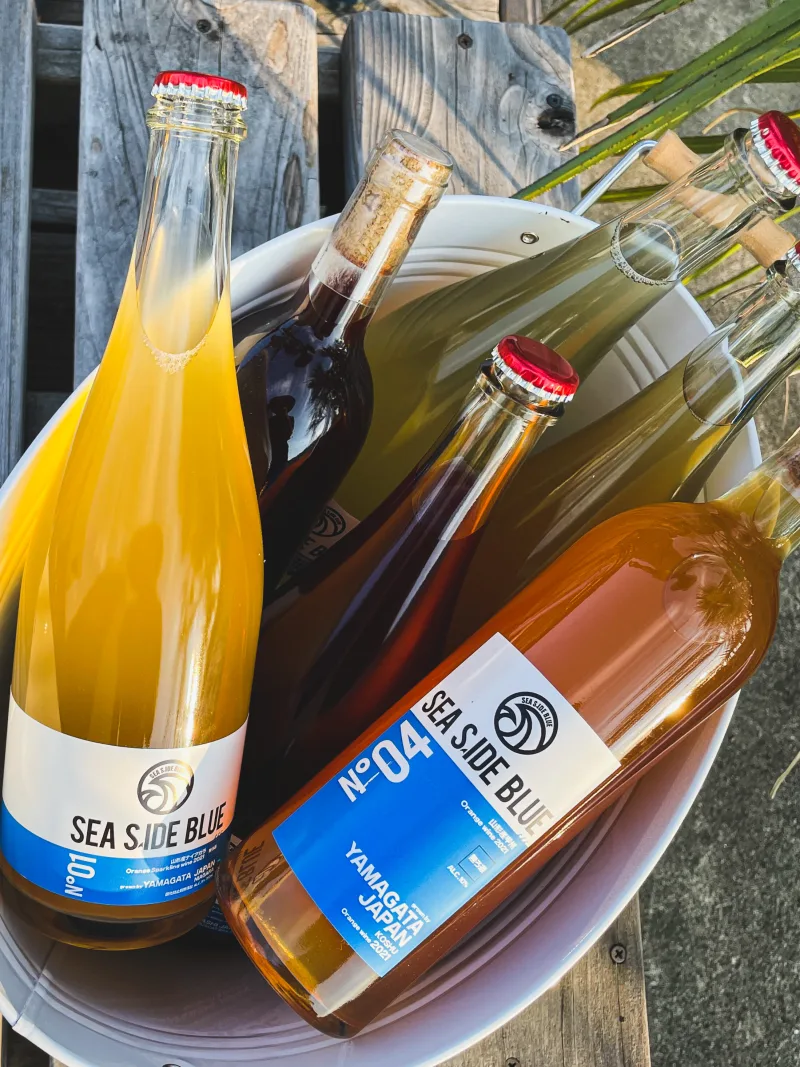 SEA SIDE BLUE wine